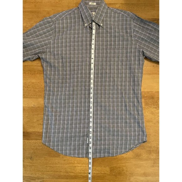 Peter Millar Long Sleeve, Button Up Casual Dress Shirt‎ Black Purple Medium - Picture 3 of 5